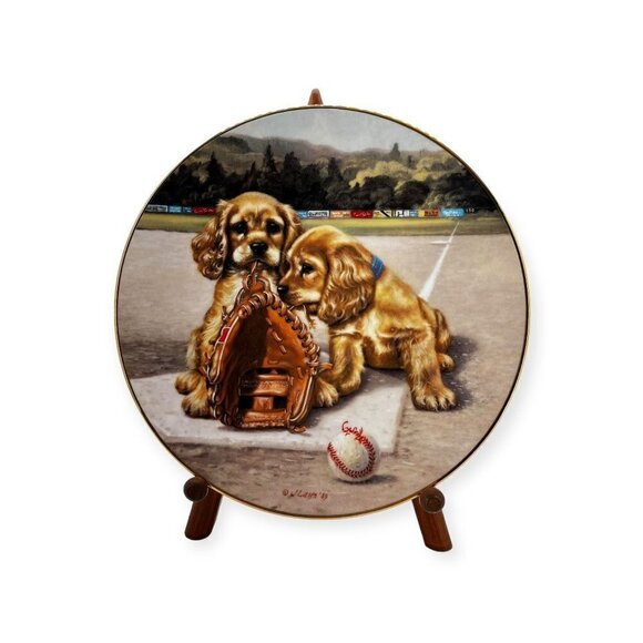 1989 Double Play Good Sports Collector Plates - Picture 2 of 3